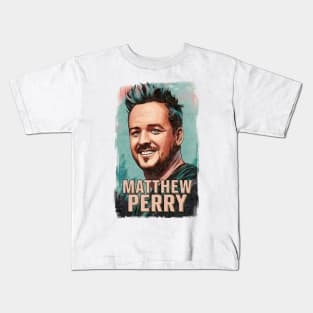 Matthew Perry Vintage Kids T-Shirt